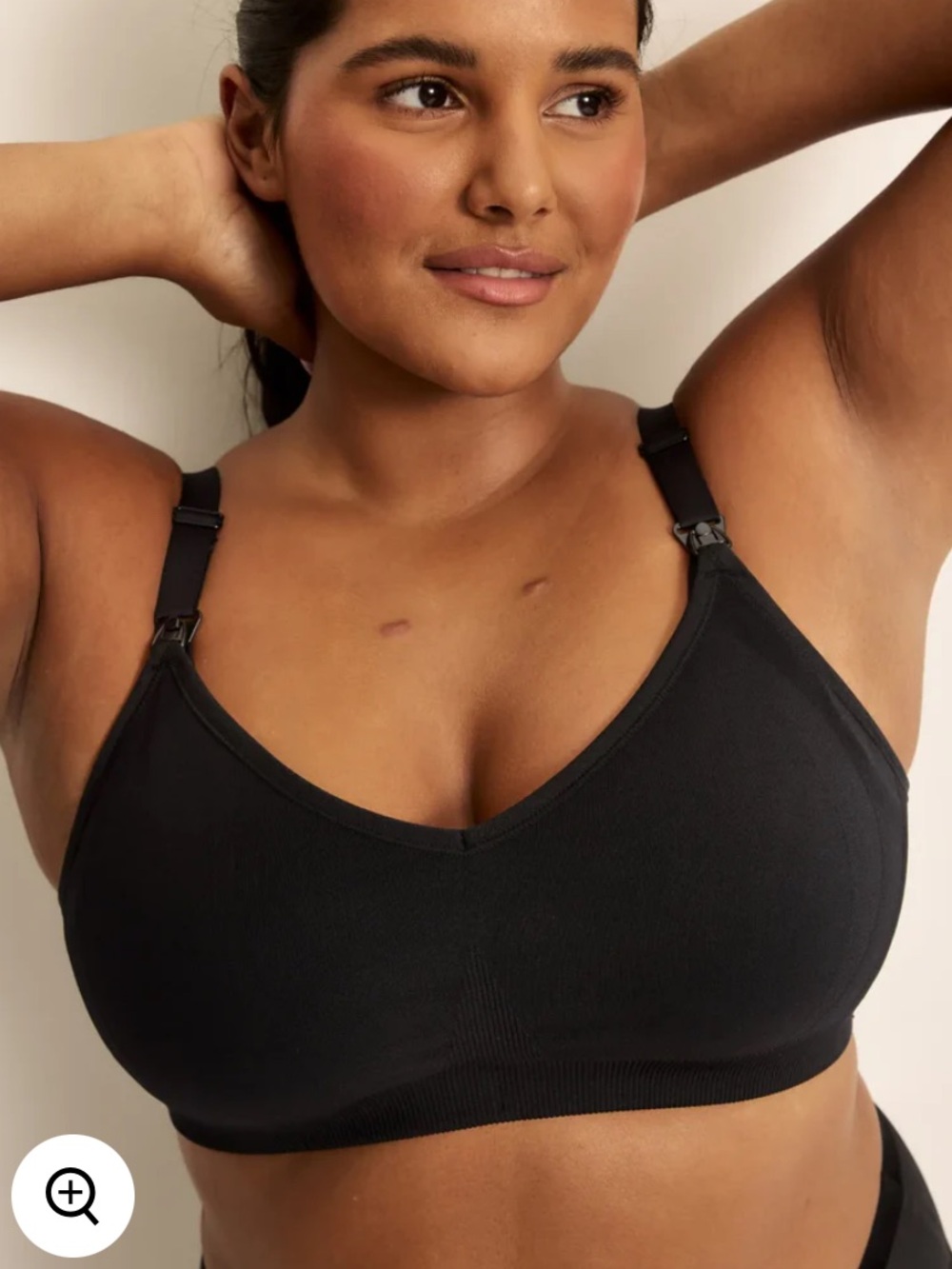 Knix Maternity Nursing Pumping Bra - Size M/Black